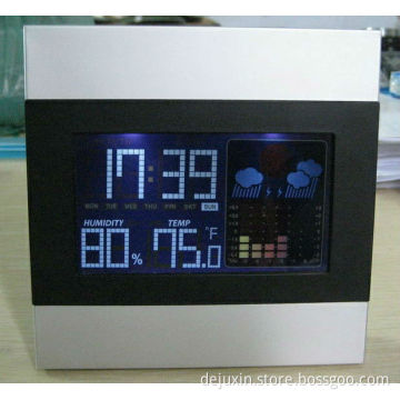 2015 factory supply big screen metal clock for promotional gift